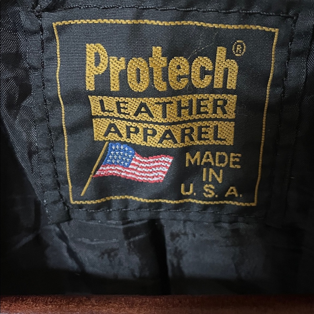 Protech Leather Fringe Motorcycle jacket - Picture 8 of 13